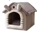 Opvouwbaar Kattenhuis met Kussen – Zacht Wasbaar Huisdierbed, Verzenden, Nieuw