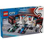LEGO City 60444 – F1 Garage met Mercedes-AMG en Alpine, Kinderen en Baby's, Verzenden, Nieuw