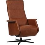 Leren relaxfauteuil Mojo - Massif Armagnac (donkercognac) -, Nieuw, Ophalen of Verzenden, 50 tot 75 cm, Industrieel, Modern