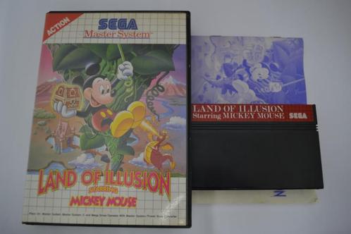 Land of Illusion Starring Mickey Mouse (MS CIB), Spelcomputers en Games, Games | Sega, Zo goed als nieuw, Verzenden