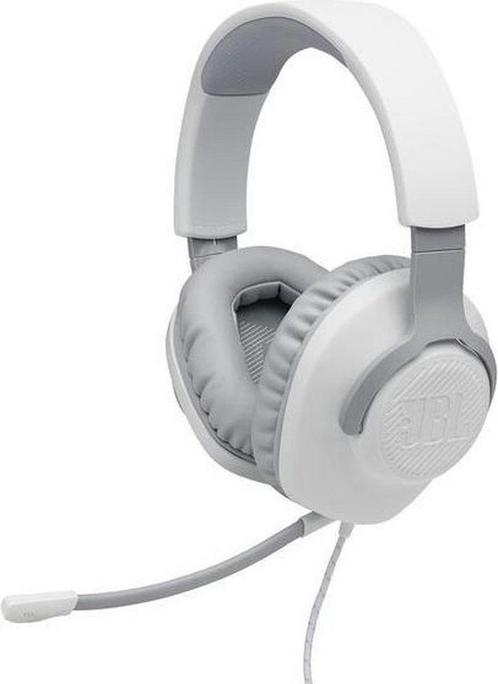 JBL Quantum 100 Over Ear Headset - Wit PS4 Morgen in huis!, Spelcomputers en Games, Spelcomputers | Sony PlayStation Consoles | Accessoires