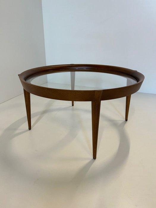 Pizzitutti - Bijzettafel - Massief hout / glas, Antiek en Kunst, Antiek | Meubels | Stoelen en Banken