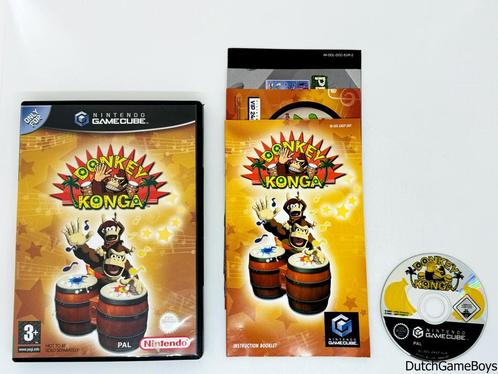 Nintendo Gamecube - Donkey Konga - UKV (1), Spelcomputers en Games, Games | Nintendo GameCube, Gebruikt, Verzenden