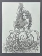 Riccardo Federici - 1 Original drawing - Poison Ivy - Very, Nieuw