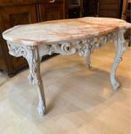 Middentafel - Hout, Marmer - Barocco - H : 53 cm