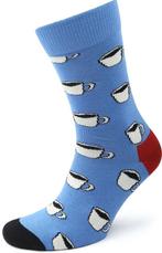 Happy Socks Sokken My Cup of Tea maat 41-46 Heren, Kleding | Heren, Sokken en Kousen, Verzenden, Nieuw, Blauw, Happy Socks