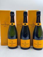 Veuve Clicquot, Reserve cuvée - Champagne Brut - 3 Flessen, Nieuw