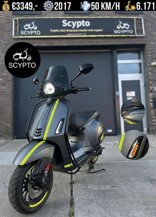 Gratis Bezorging | Vespa Sprint | Alarm | 1e eigenaar | 2017, Fietsen en Brommers, Scooters | Vespa, Maximaal 45 km/u, Vespa S