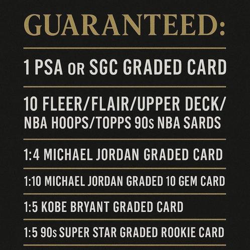 CollectorsHub Kobe Bryant, Michael Jordan Mystery box - Near, Verzamelen, Stickers