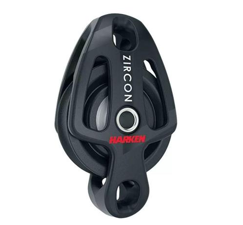 Harken 57mm Zircon 1-schijfsblok met hondsvot, Watersport en Boten, Accessoires en Onderhoud, Ophalen of Verzenden