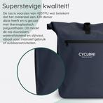 Cycloni Dash E-bike Fietstas 28L Waterdicht Rugtas Blauw XL, Ophalen of Verzenden, Nieuw, Cycloni