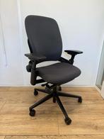 Steelcase Leap V2 Full Option Antraciet - Ergonomische Stoel, Overige kleuren, Verzenden, Zo goed als nieuw, Bureaustoel