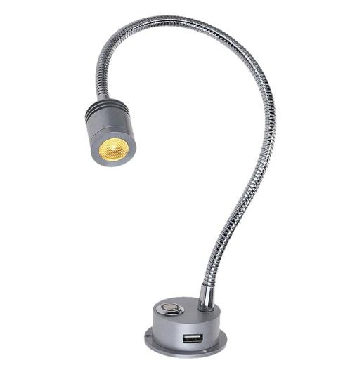 NauticLED Dimbare Leeslamp met USB - Flexibel (40cm), Watersport en Boten, Navigatiemiddelen en Scheepselektronica, Nieuw, Ophalen of Verzenden
