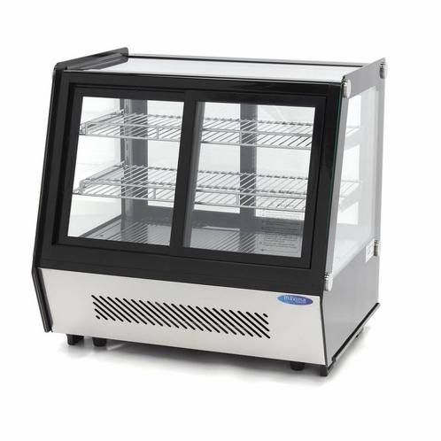 Gebaksvitrine - 125 L - 71 cm - Schuifdeuren Voor en Achter, Zakelijke goederen, Horeca | Keukenapparatuur, Nieuw in verpakking