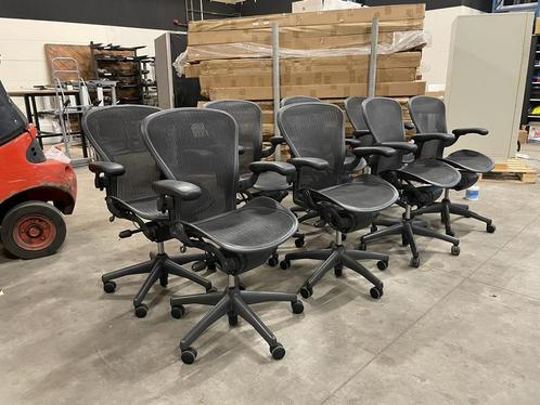 Herman Miller Aeron bureaustoel (Maat B), Huis en Inrichting, Bureaustoelen, Bureaustoel, Overige kleuren, Zo goed als nieuw, Ergonomisch