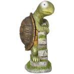 TRUUSK LED Solar Schildpad Sculptuur 36,5 cm - Tuinfiguur me, Verzenden, Nieuw
