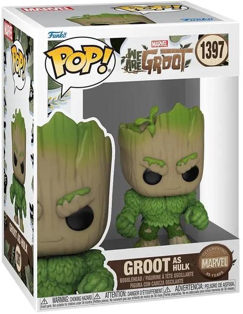 Funko Pop! - We Are Groot Hulk #1397 | Funko - Hobby, Verzamelen, Poppetjes en Figuurtjes, Nieuw, Verzenden