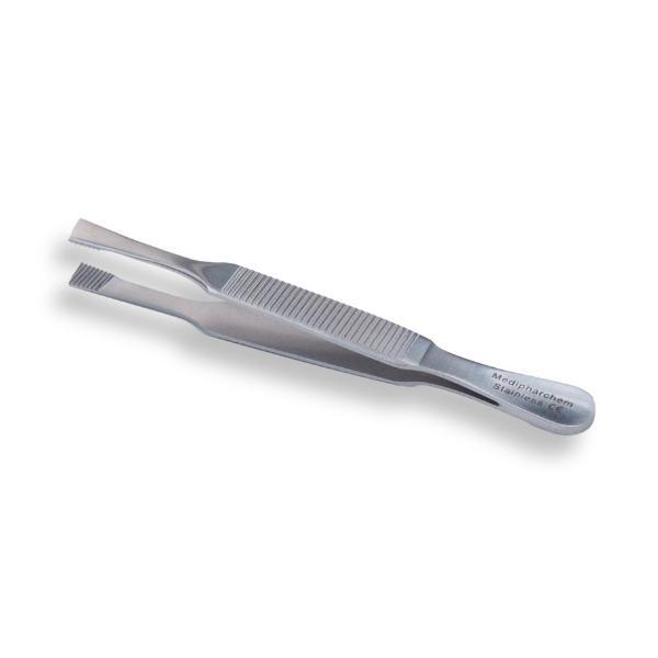 Bergh epileerpincet met schuine bek 11cm, Diversen, Verpleegmiddelen, Nieuw, Verzenden