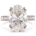 Ring Platina - 5.85ct. tw. Diamant (Lab-grown) - Diamant -, Nieuw