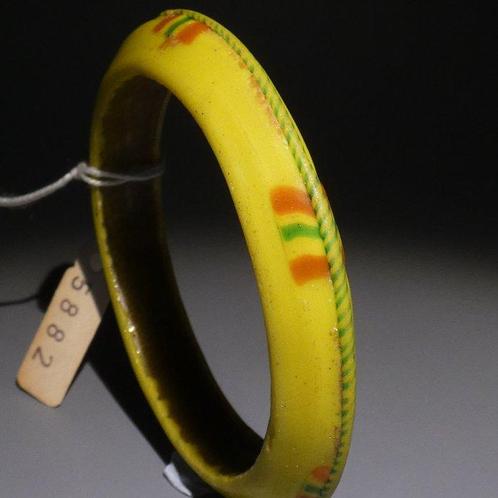 Oud-Romeins Glas Armband. 7 cm D. Zeer mooi. 1e - 3e eeuw, Verzamelen, Mineralen en Fossielen