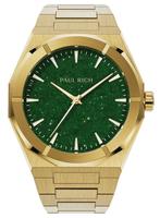 Paul Rich Star Dust II Gold Green SD208 horloge, Overige merken, Staal, Staal, Verzenden