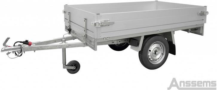 Anssems Plateauwagen PLT 750kg 231×132, Auto diversen, Aanhangers en Bagagewagens, Ophalen of Verzenden