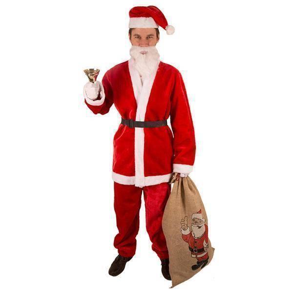 Kerstmanpak 5-delig, Kleding | Heren, Carnavalskleding en Feestkleding, Nieuw, Ophalen of Verzenden