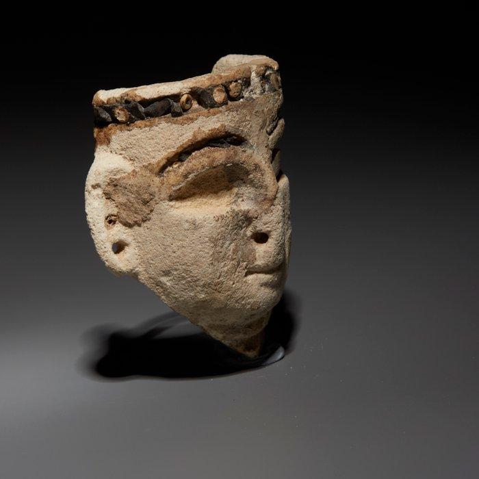 Mesopotamië, Casita-cultuur Terracotta Hoofdfiguur. 1500 -, Verzamelen, Mineralen en Fossielen
