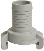 Geka Plus kunststof koppeling met slangtule-13 mm (½”), Doe-het-zelf en Verbouw, Verzenden, Nieuw