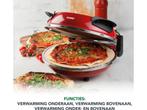 DOMO DO9284PZ - Pizza Oven - Keramische Steen Ø 32 cm -, Huis en Inrichting, Verzenden, Zo goed als nieuw