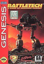 Battletech A Game of Armored Combat - Sega Genesis - NTSC..., Spelcomputers en Games, Games | Sega, Zo goed als nieuw, Ophalen of Verzenden
