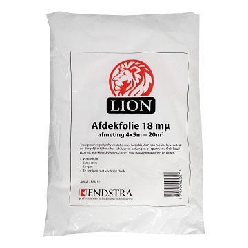 Afdekfolie Lion 4 x 5 m E1120018-OVD, Doe-het-zelf en Verbouw, Verf, Beits en Lak, Nieuw, Ophalen of Verzenden