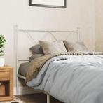 vidaXL Hoofdbord 90 cm metaal wit, Huis en Inrichting, Slaapkamer | Bedden, Verzenden, Nieuw, Wit, Metaal