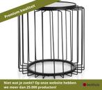 Coco Maison Riv bijzettafel H45cm - Glas/Eisen, Huis en Inrichting, Ophalen of Verzenden, Nieuw, Overige materialen