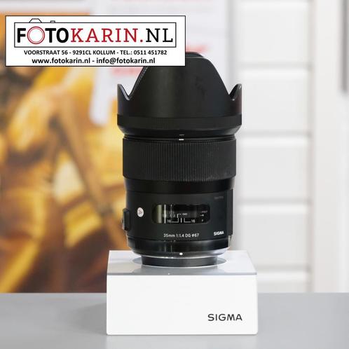 Sigma 35mm f1.4 DG Art Nikon | occasion | Foto Karin Kollum, Audio, Tv en Foto, Fotografie | Lenzen en Objectieven, Gebruikt, Ophalen of Verzenden