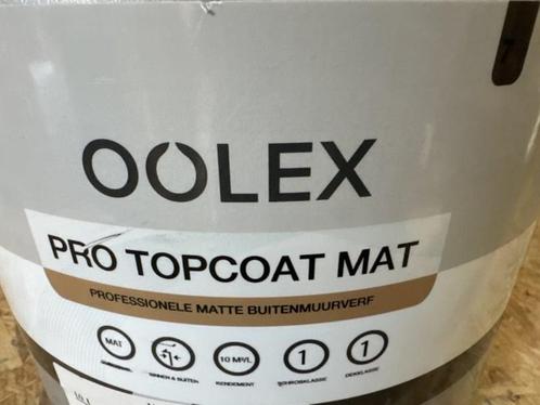 Oolex pro topcoat mat - RAL 9001 - 5 liter, Doe-het-zelf en Verbouw, Verf, Beits en Lak, Verf, Overige kleuren, Nieuw, 5 tot 10 liter