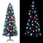 vidaXL Kerstboom met LED en standaard 240 cm glasvezel, Diversen, Kerst, Verzenden, Nieuw