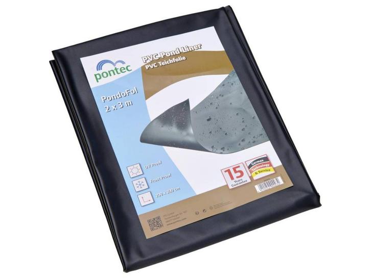 Pontec PVC vijverfolie voorverpakt - 2 x 3 meter, Tuin en Terras, Vijvers, Nieuw, Verzenden