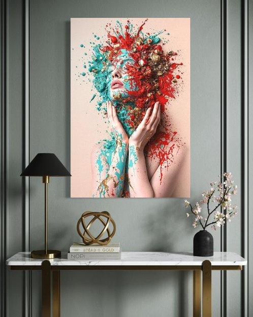 KAUGER (1972) - Eva (Toile), Antiek en Kunst, Kunst | Schilderijen | Modern
