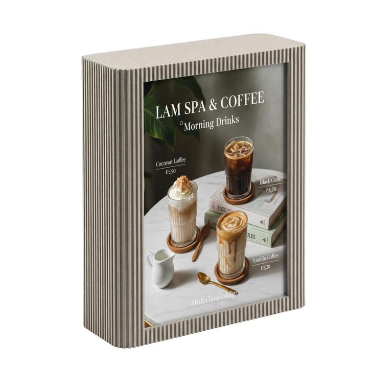 Oacklux LineaFrame - A5 - Beige, Zakelijke goederen, Horeca | Meubilair en Inrichting