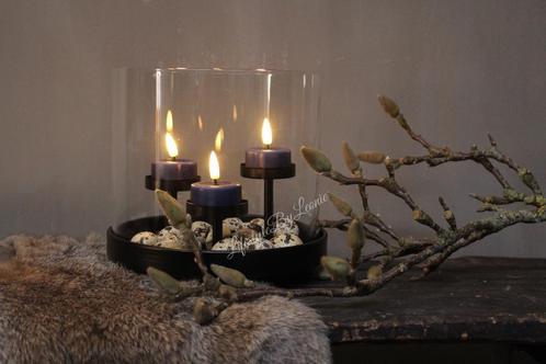 LED waxinelichtjes Royal blue 2 stuks, Huis en Inrichting, Woonaccessoires | Kandelaars en Kaarsen, Nieuw, Ophalen of Verzenden