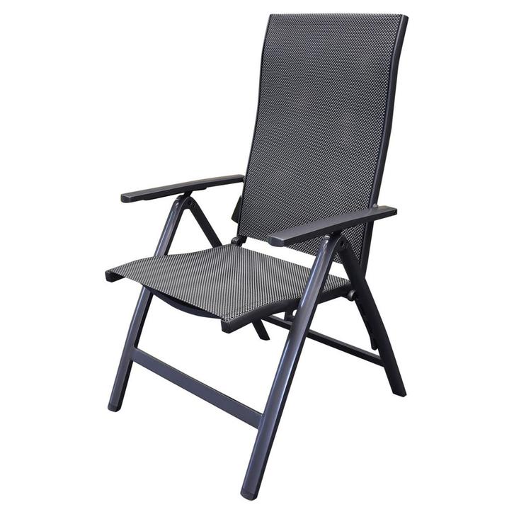 Adelaide dining standenstoel verstelbaar aluminium antraciet, Tuin en Terras, Tuinstoelen, Nieuw, Ophalen of Verzenden