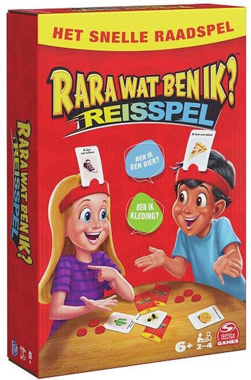 Headbanz Rara Wat Ben Ik - Reisspel | Spin Master -, Hobby en Vrije tijd, Gezelschapsspellen | Bordspellen, Nieuw, Verzenden