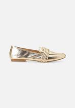 Mangará Baru Vrouwenloafers - Leer - Goud, Kleding | Dames, Overige kleuren, Verzenden, Nieuw, Sandalen of Muiltjes