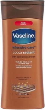 VASELINE INTENSIVE CARE COCOA RADIANT BODYLOTION FLACON 20.., Sieraden, Tassen en Uiterlijk, Uiterlijk | Lichaamsverzorging, Verzenden