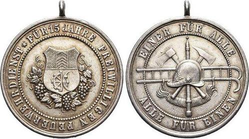 Bronze Baden-muellheim, Stadt, Postzegels en Munten, Penningen en Medailles, Verzenden