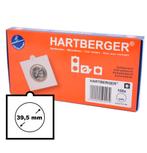 Hartberger Munthouders 39,5 mm (100x) zelfklevend, Postzegels en Munten, Munten en Bankbiljetten | Toebehoren, Ophalen of Verzenden