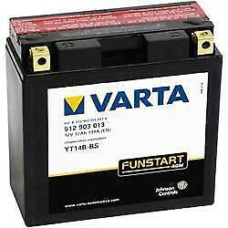 Varta YT14B-BS AGM Accu 12V 12Ah 152x70x150x150, Motoren, Onderdelen | Overige, Verzenden