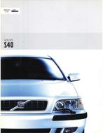 2003 VOLVO S40 BROCHURE FRANS (BE), Nieuw, Author, Volvo
