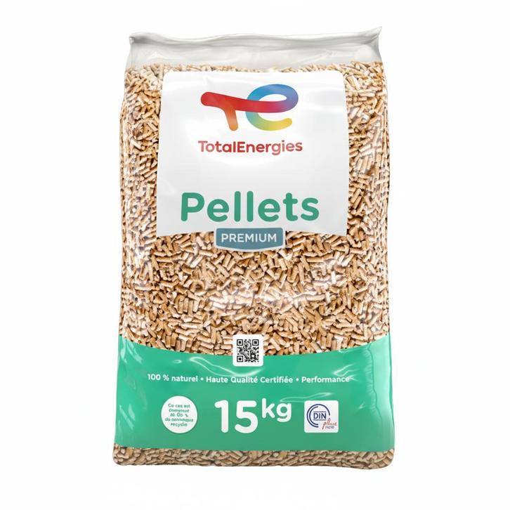 Premium Houtpellets | ENplus A1 | 990KG | Levering Nederland, Tuin en Terras, Haardhout, Blokken, Minder dan 3 m³, Overige houtsoorten